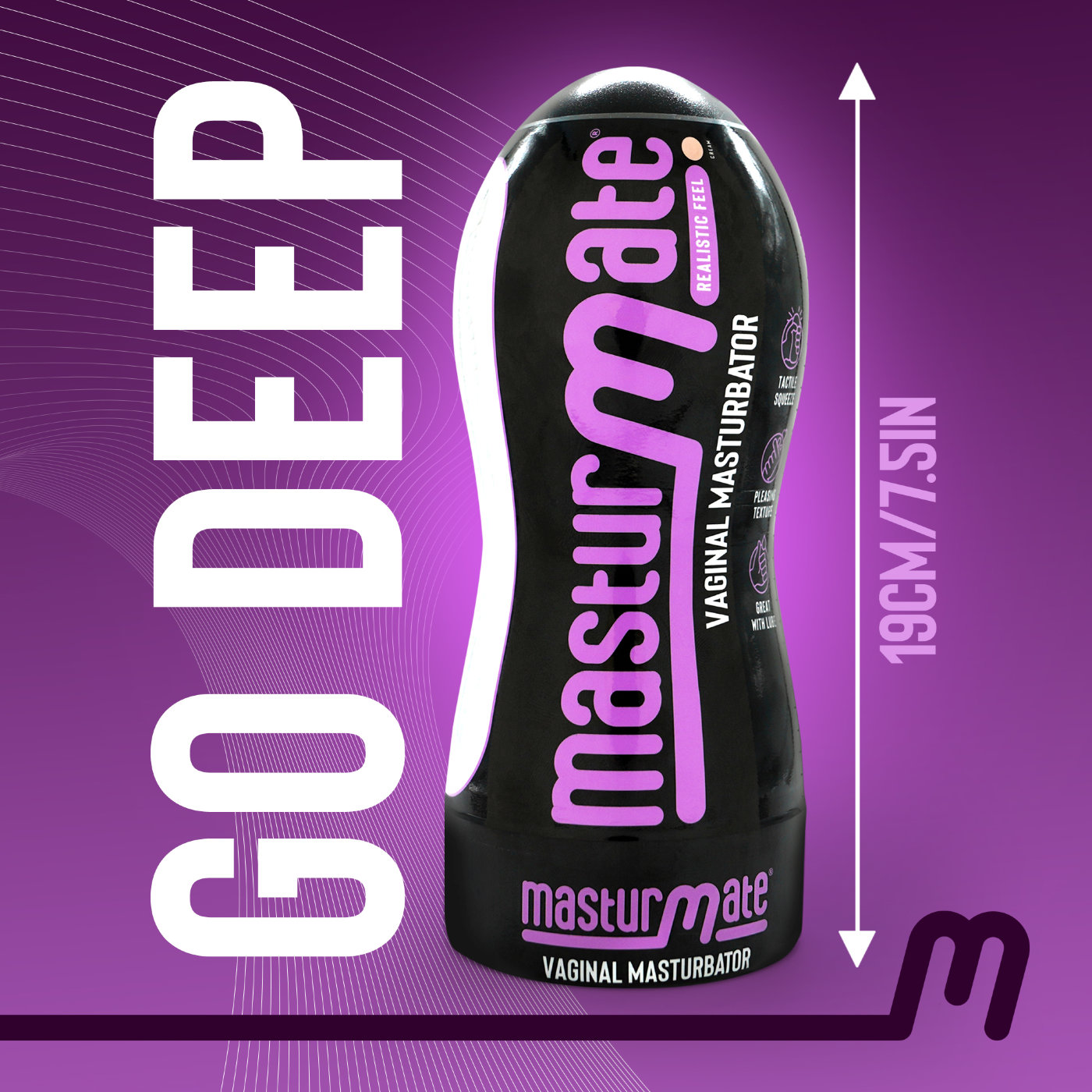 Masturmate Realistic Vagina Masturbator Cream