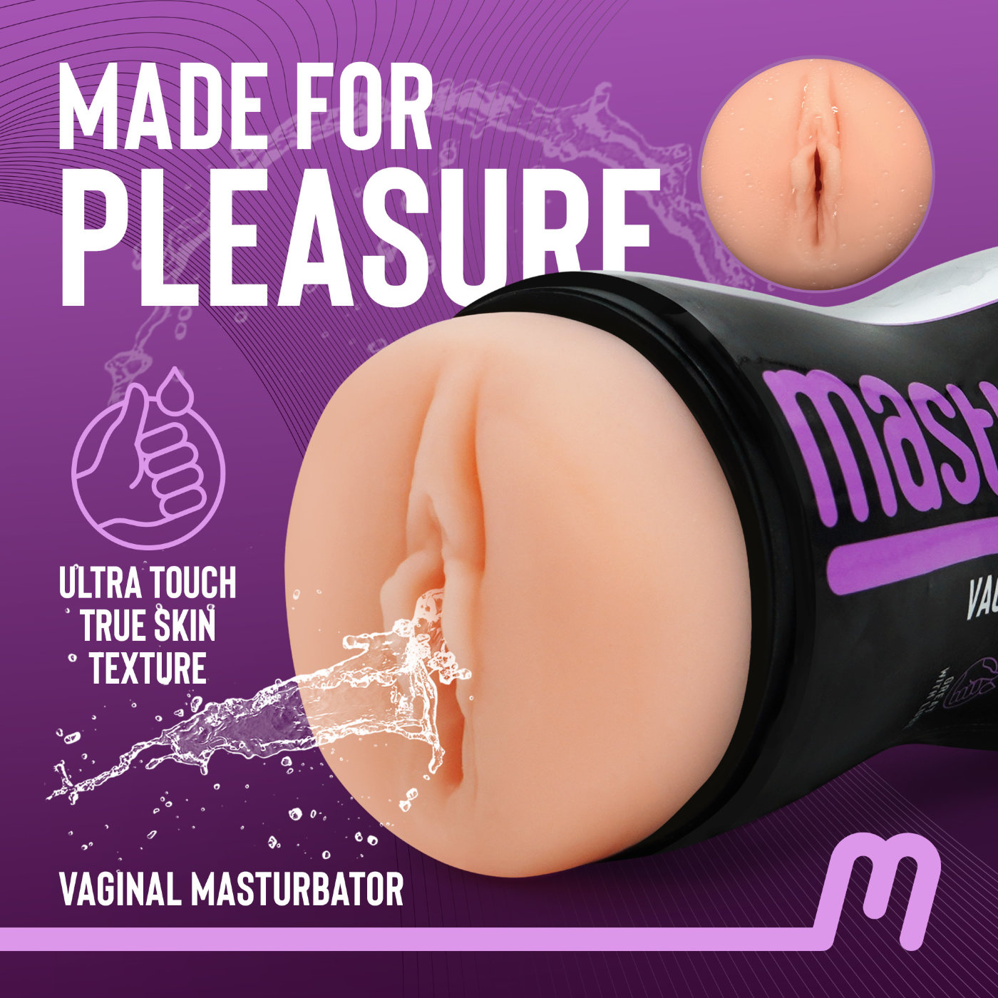 Masturmate Realistic Vagina Masturbator Cream