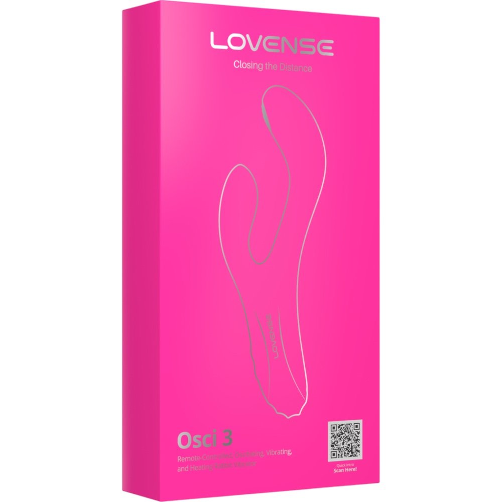 Lovense Osci 3 App Controlled Heating Thumper Rabbit Vibrator