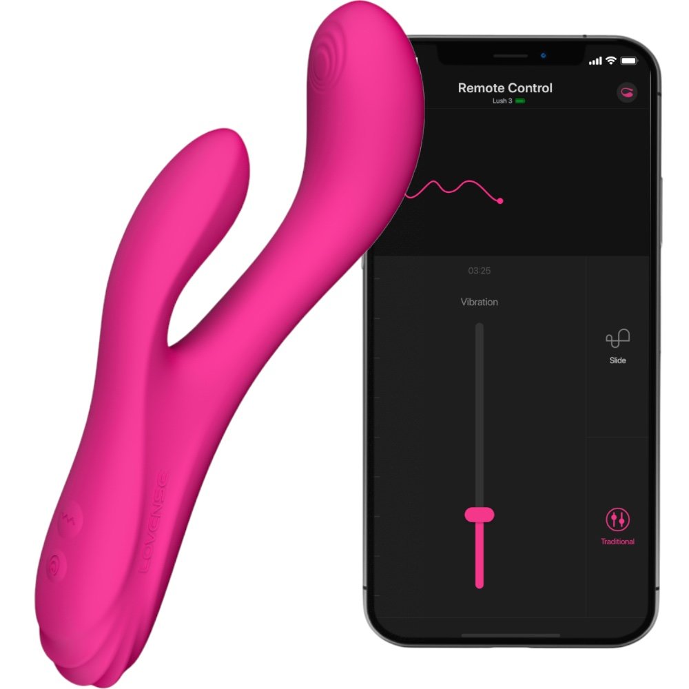 Lovense Osci 3 App Controlled Heating Thumper Rabbit Vibrator