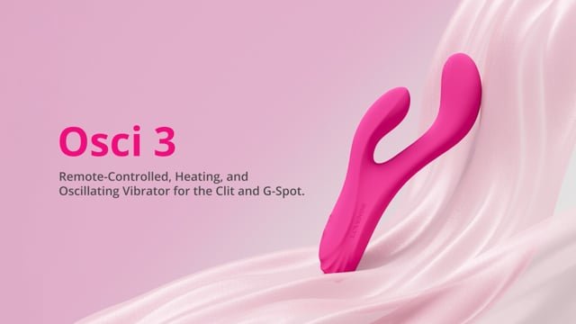 Lovense Osci 3 App Controlled Heating Thumper Rabbit Vibrator