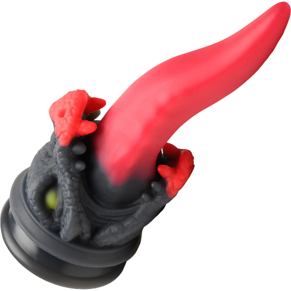 Creature Cocks Dragon Roar Silicone Dildo with Suction Cup 8.5 Inch 