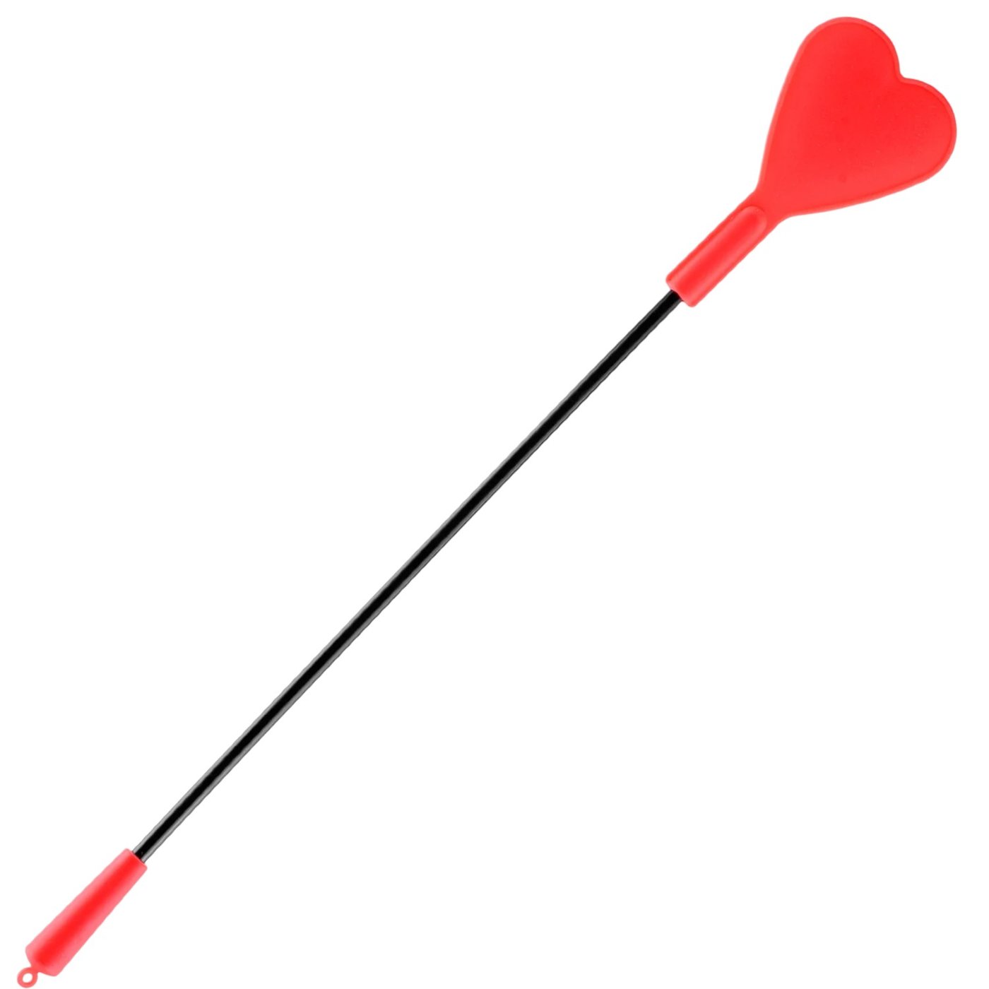 Fetish Fantasy Series Silicone Heart Riding Crop 28 Inch