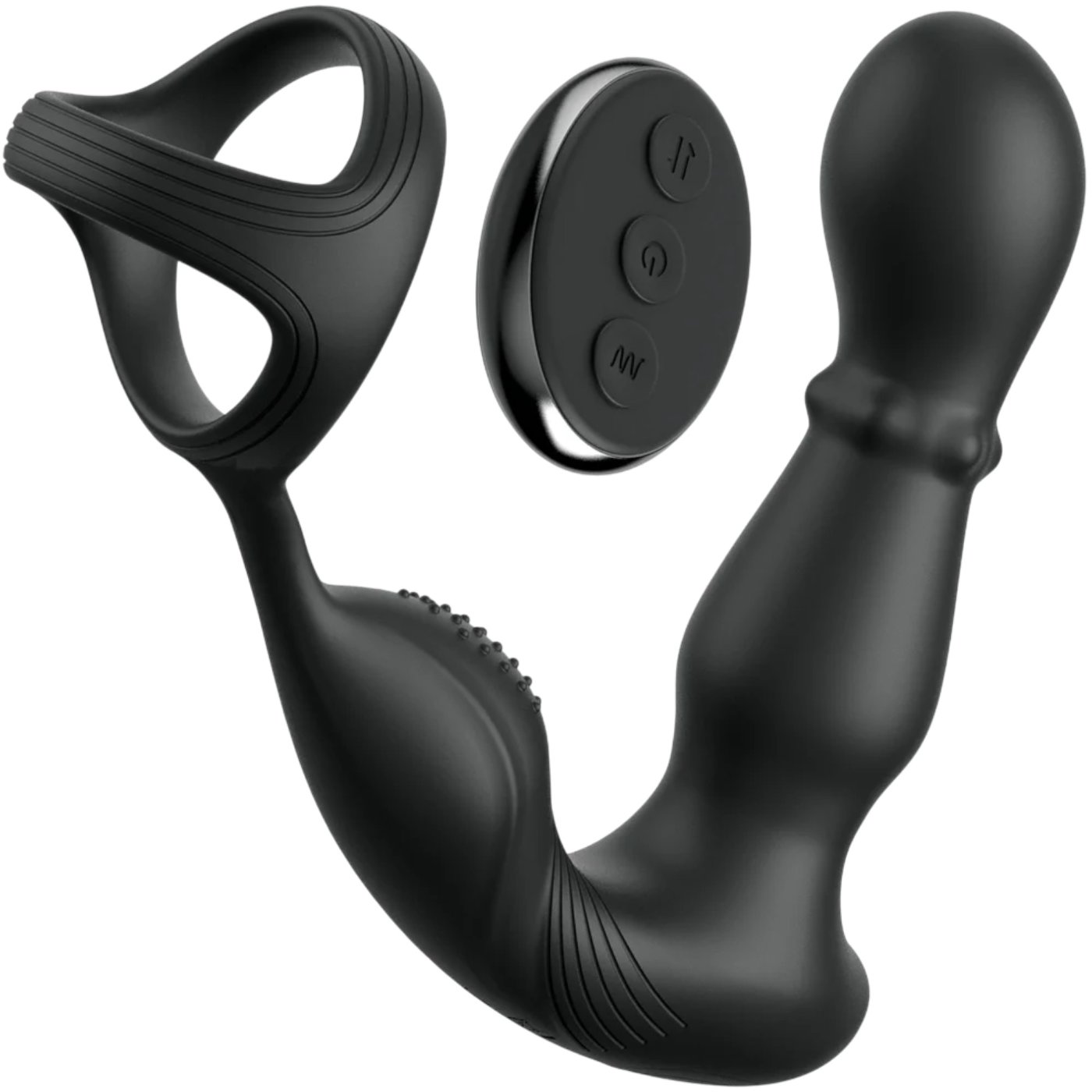 Anal Fantasy Elite Ass-Gasm Slide &amp; Glide Prostate Stimulator with Remote