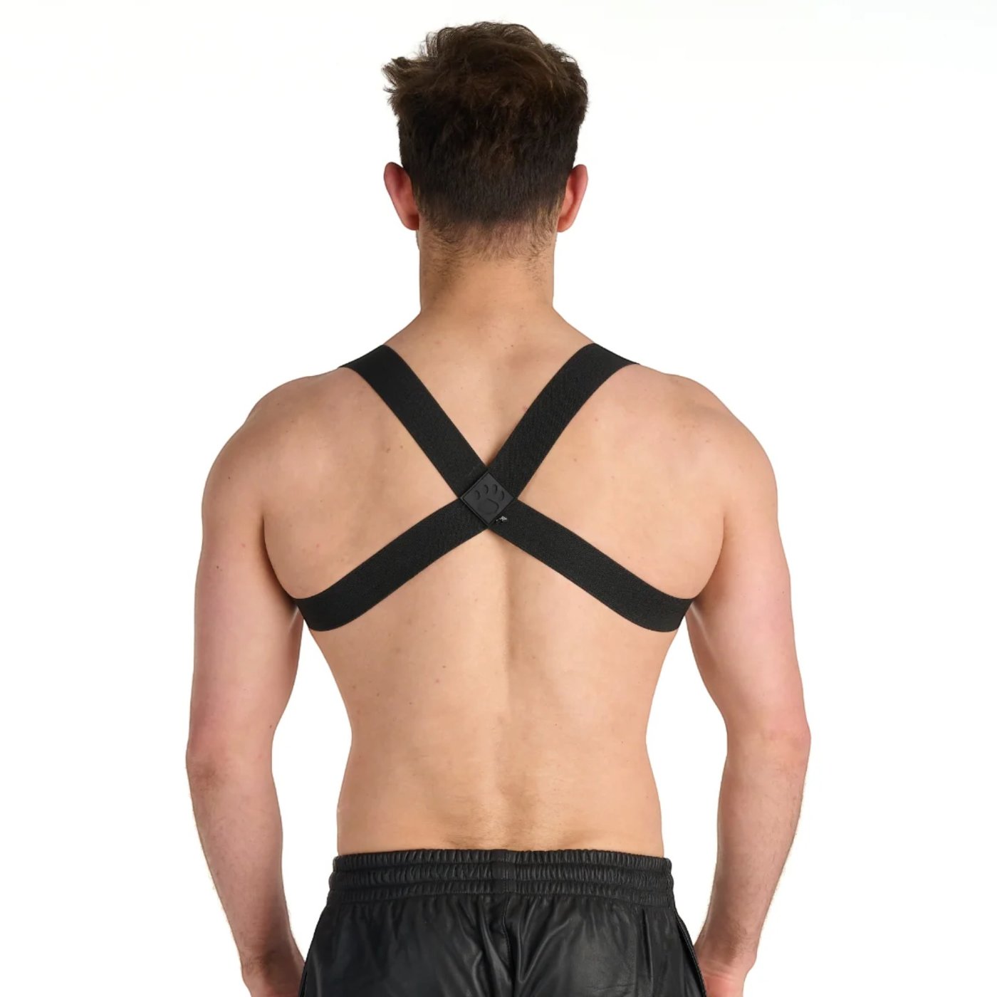 Prowler RED Sports Lite Elastic Chest Harness Black