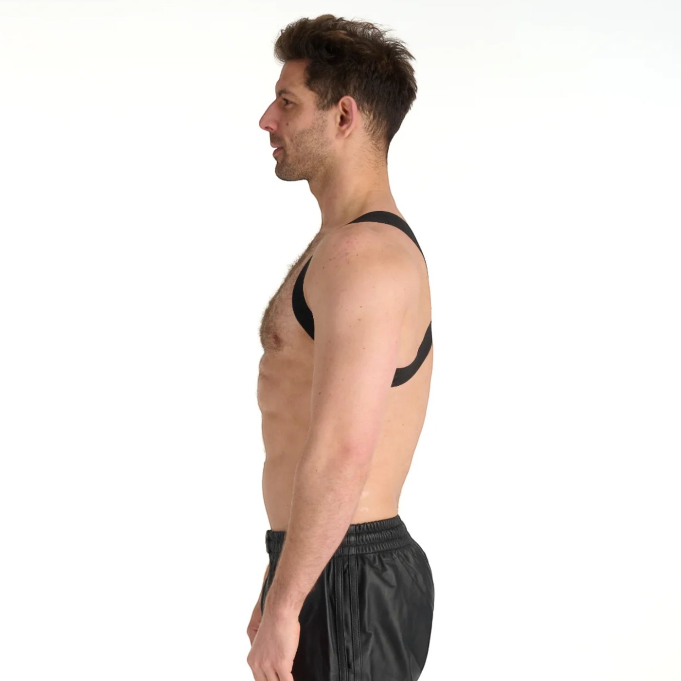 Prowler RED Sports Lite Elastic Chest Harness Black