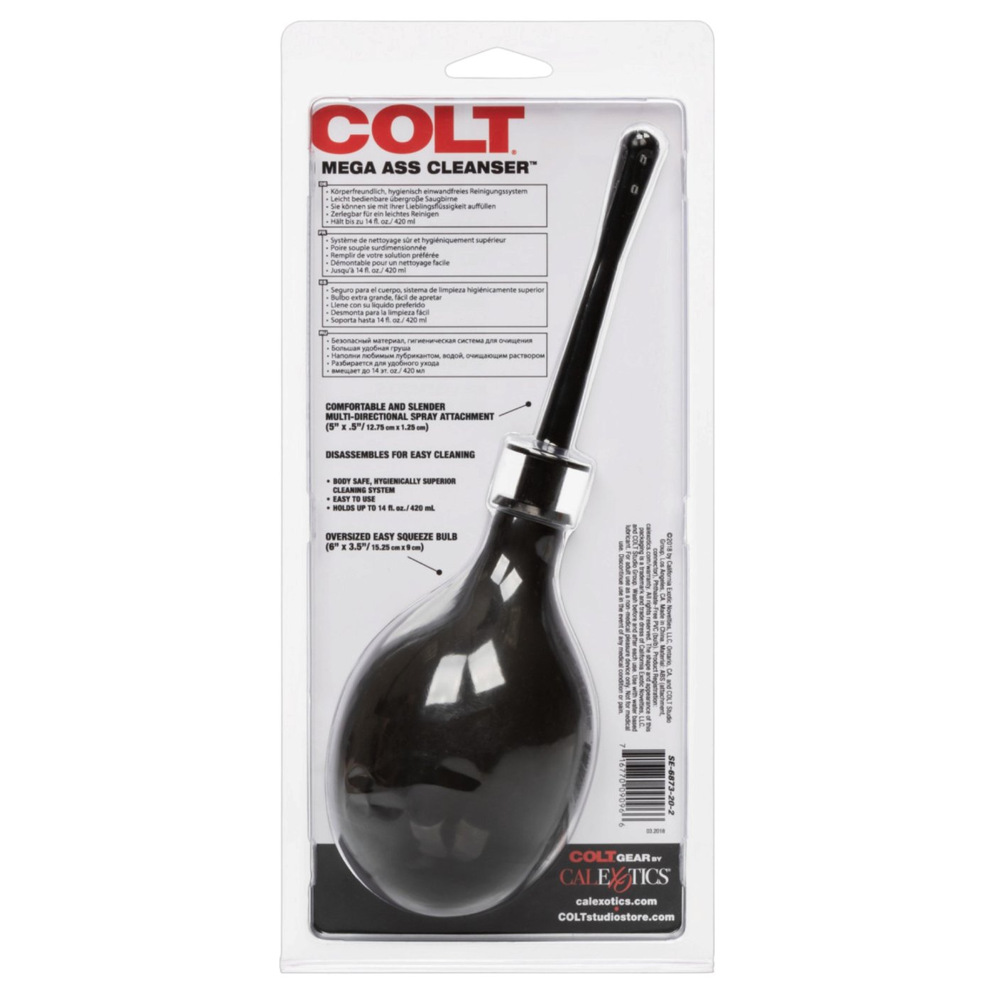 COLT Mega Ass Cleanser Anal Douche 420ml
