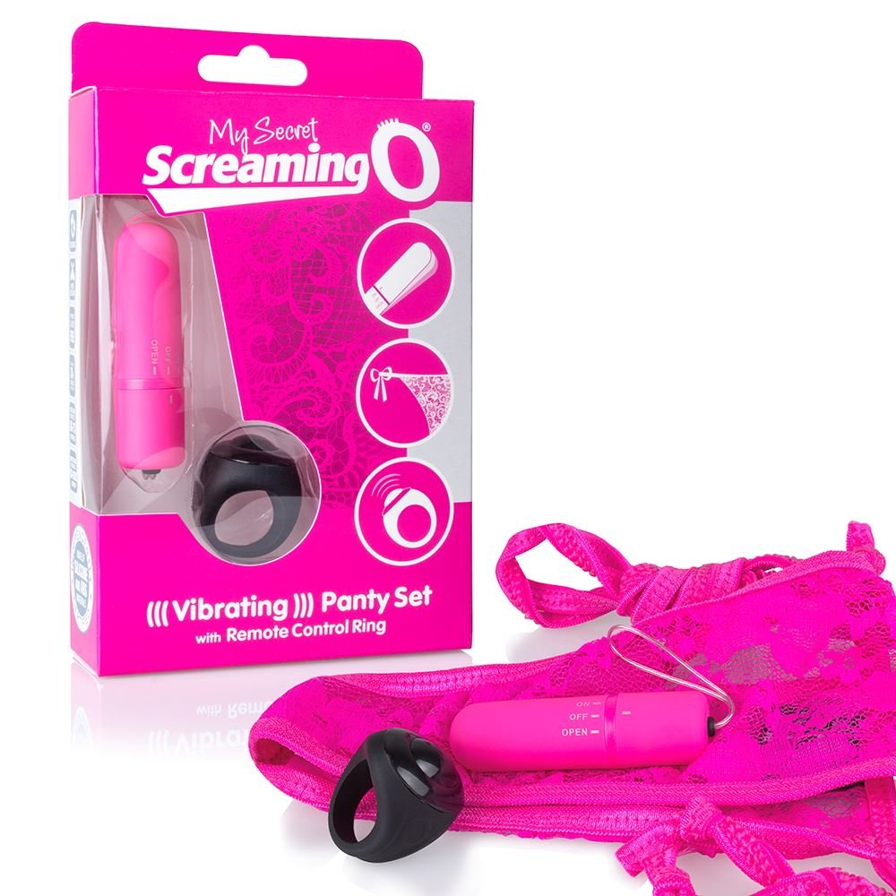 My Secret Screaming O Remote Control Panty Vibe Pink