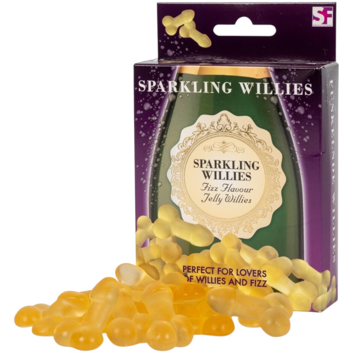 Spencer and Fleetwood Sparkling Jelly Willies 120g