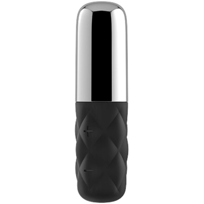 Satisfyer Mini Sparkling Darling Travel Vibrator Silver