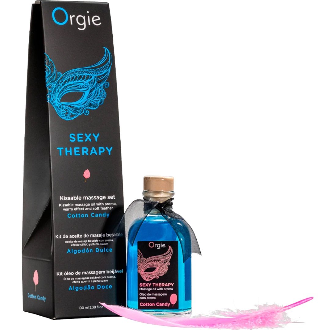 Orgie Sexy Therapy Kissable Massage Set Cotton Candy 100ml