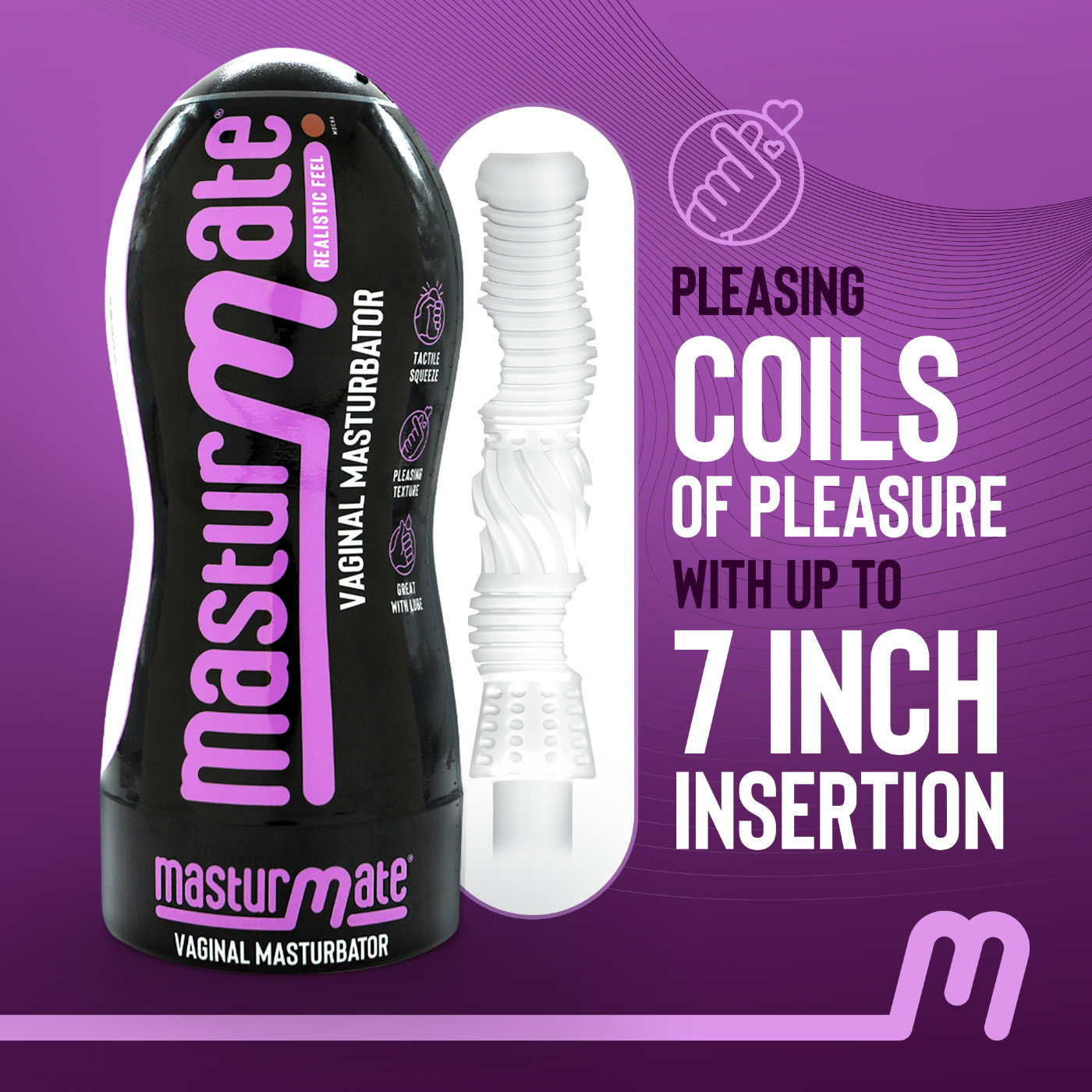 Masturmate Realistic Vagina Masturbator Mocha