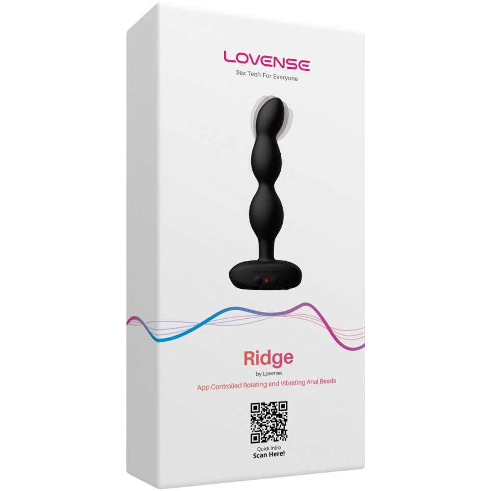 Lovense Ridge App-controlled Vibrating and Rotating Anal Beads