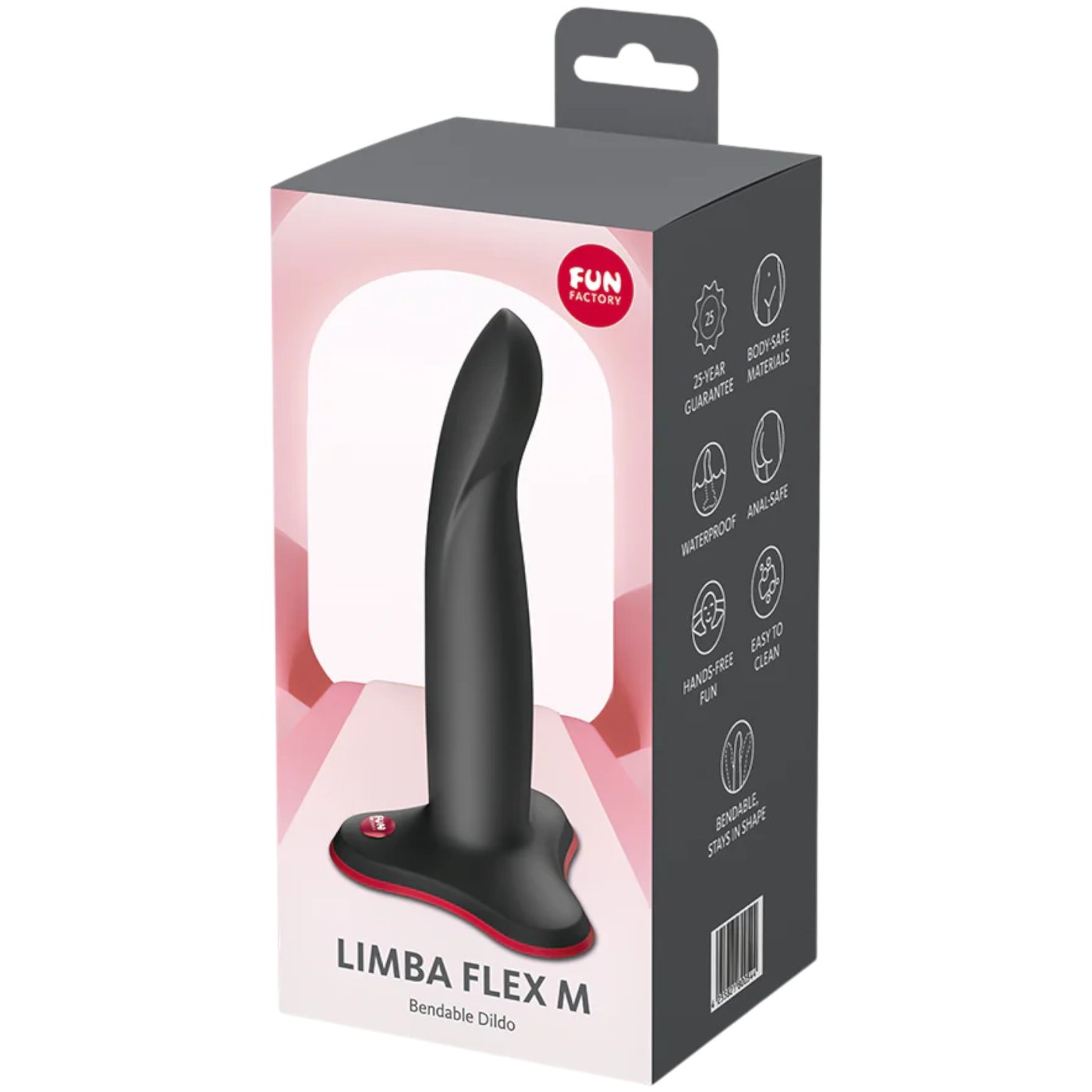 Fun Factory Limba Flex M Silicone Bendable Dildo 7 Inch