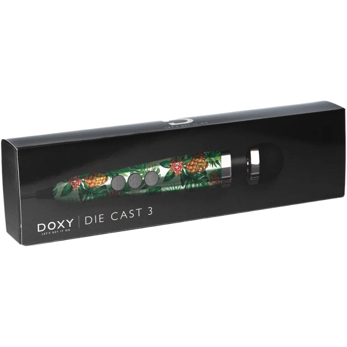 Doxy Die Cast 3 Plug-In Wand Massager Pineapple