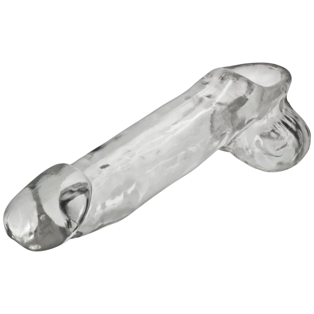 Oxballs Daddy Cocksheath Penis Extender & Ball Stretcher Clear