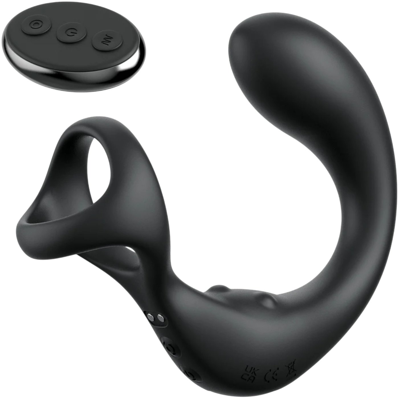 Anal Fantasy Elite Ass-Gasm Taint-Alizer Prostate Massager With Remote