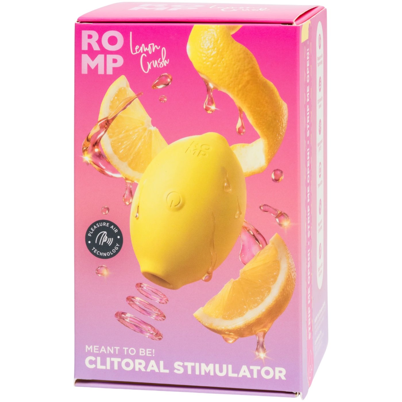 ROMP Lemon Crush Clit Stimulator with Pleasure Air Technology