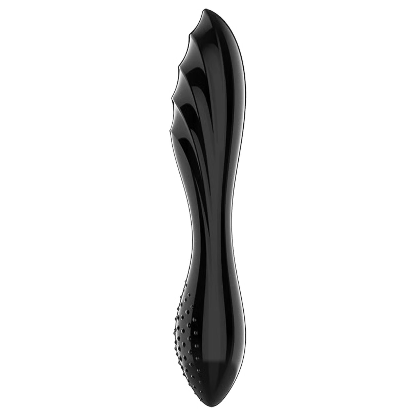 Satisfyer Dazzling Crystal 1 Double Ended Glass Dildo 7 Inch