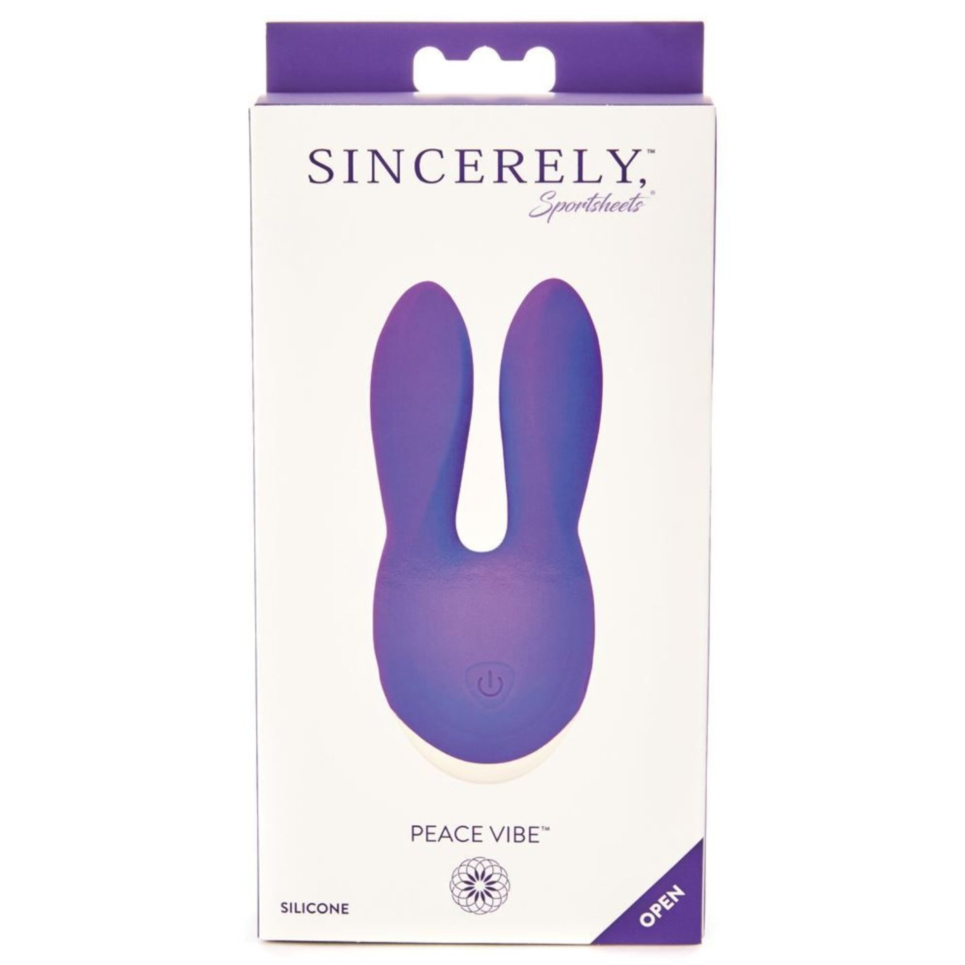 Sportsheets Sincerely Peace Vibe Rechargeable Clitoral Stimulator