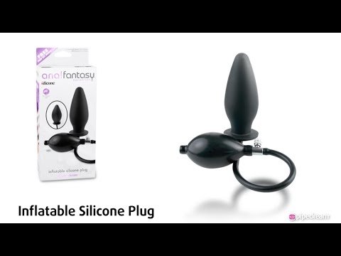 Anal Fantasy 4.25-Inch Silicone Inflatable Butt Plug
