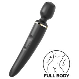 Satisfyer Wand-er Woman Rechargeable Wand Vibrator Black