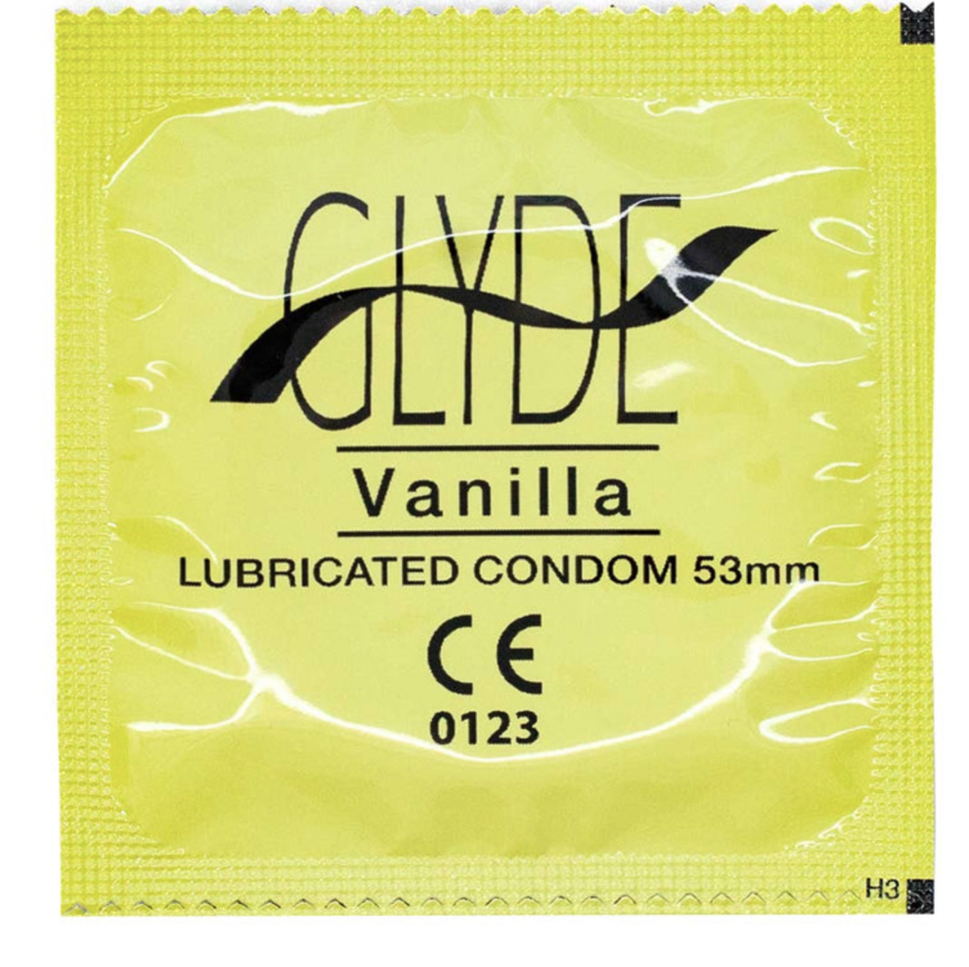 Glyde Vanilla Flavour Vegan Condoms 10 Pack