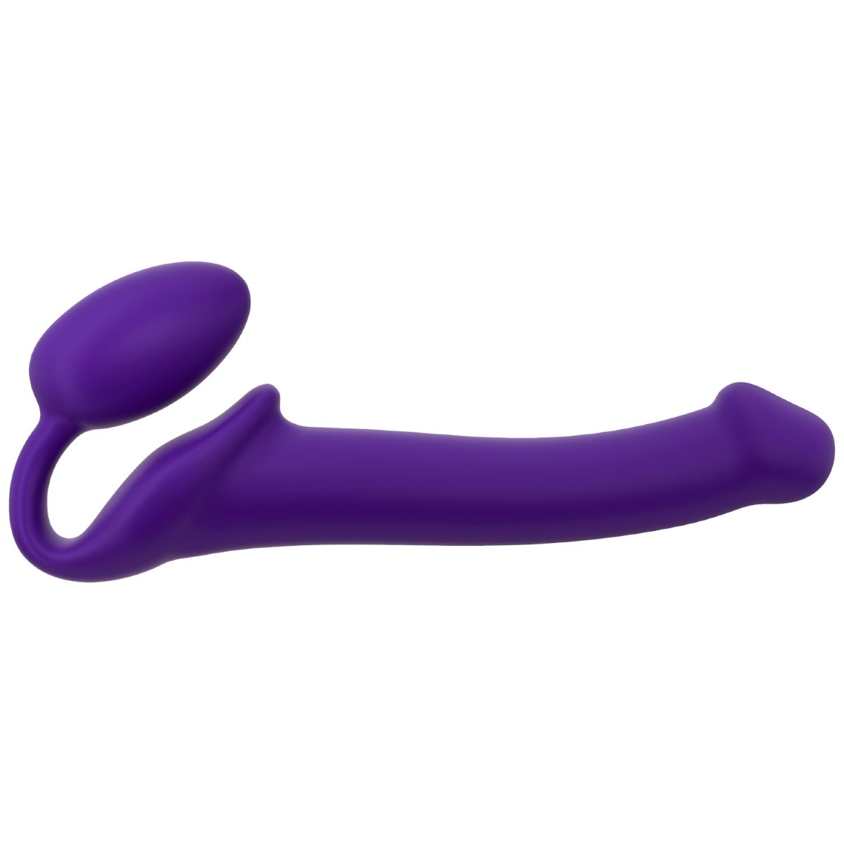 Strap-On-Me Silicone Bendable Strapless Strap-On Purple M – Strap-On-Me