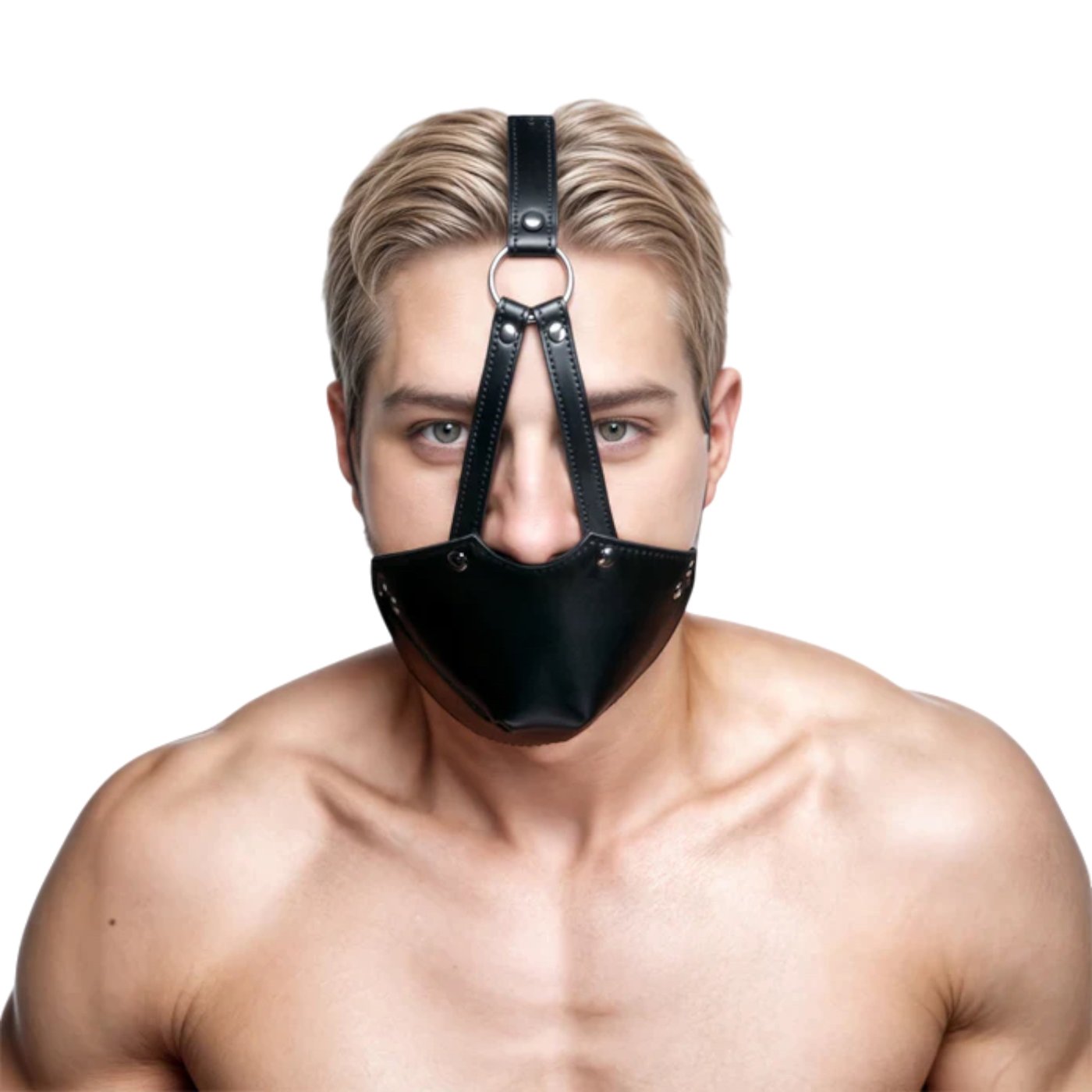 Strict Mouth Harness with Ball Gag