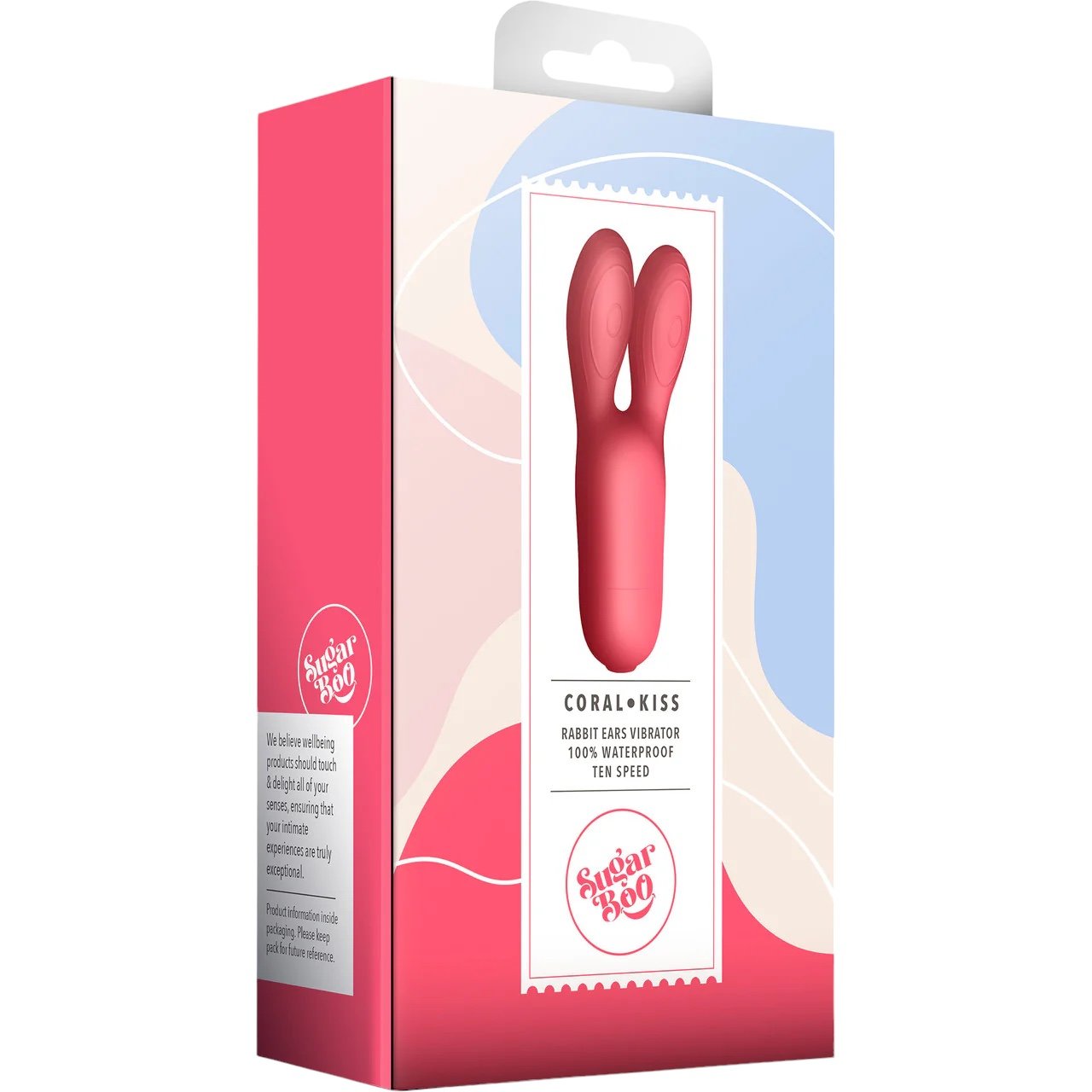 Rocks Off SugarBoo Coral Kiss Mini Rabbit Vibrator