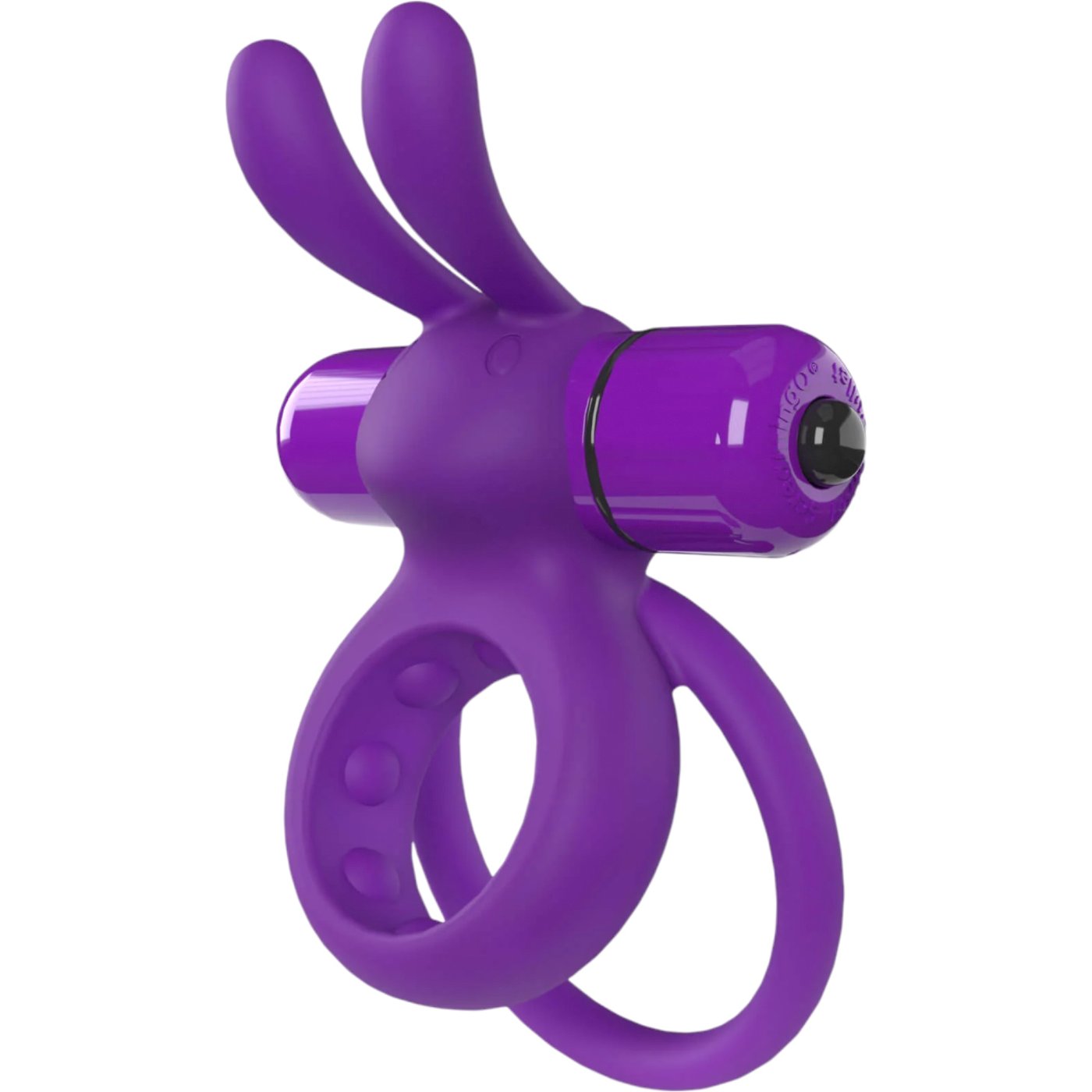 Screaming O 4B Deep Rumbling Ohare Vibrating Rabbit Cock Ring Grape