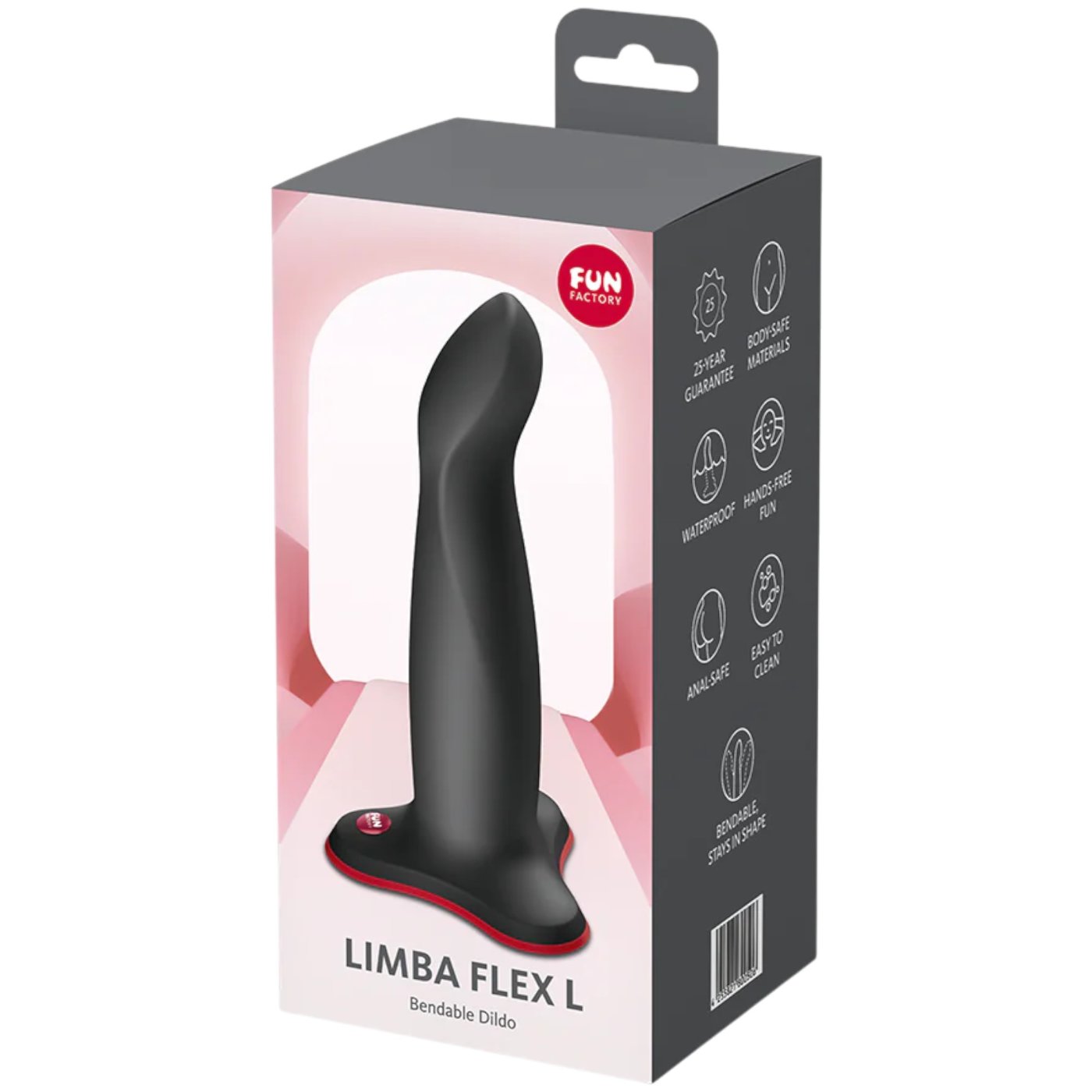 Fun Factory Limba Flex L Silicone Bendable Dildo 7.1 Inch