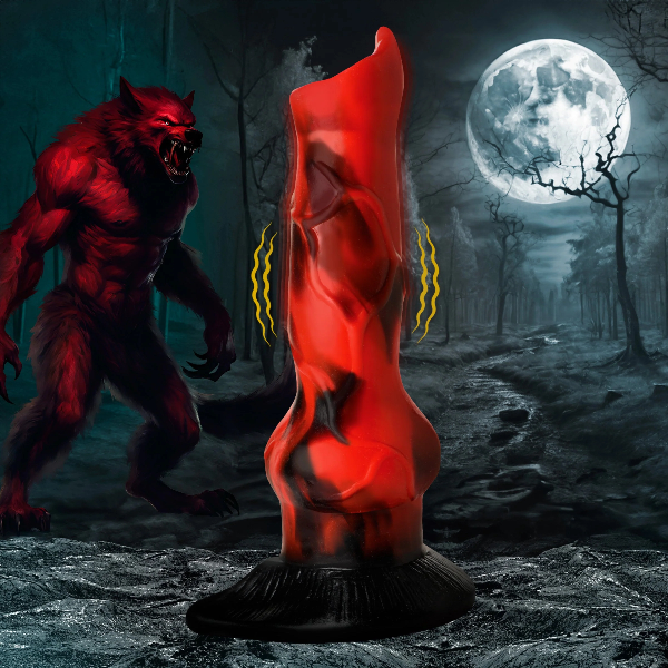 Creature Cocks Vibra Beast Vibrating Silicone Dildo 7.4 Inch