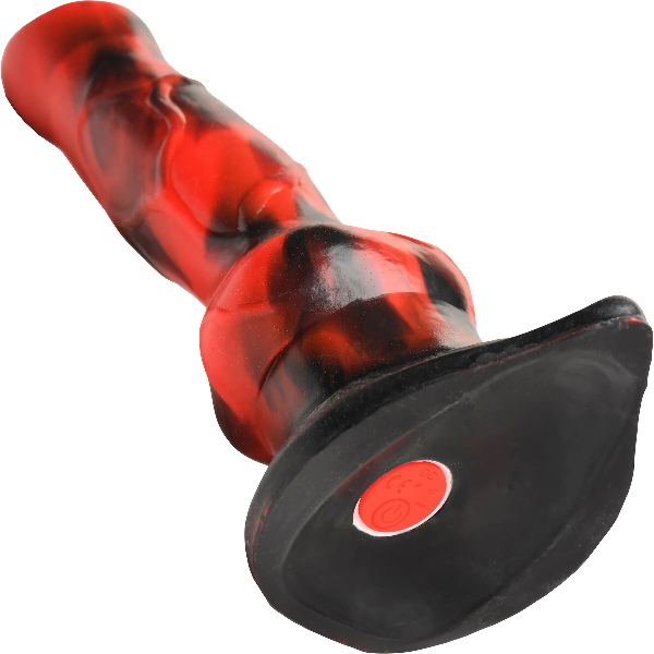 Creature Cocks Vibra Beast Vibrating Silicone Dildo 7.4 Inch