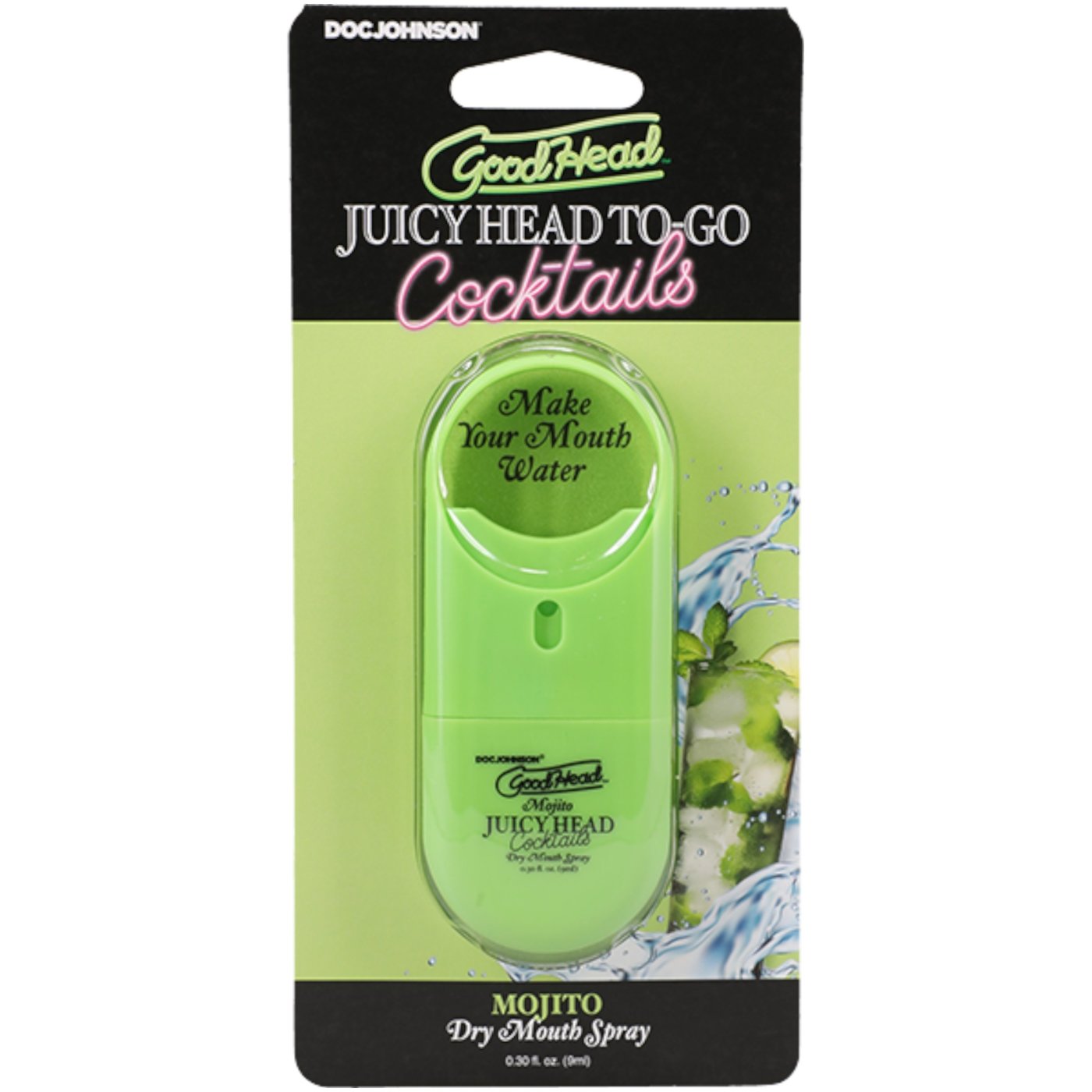 GoodHead Juicy Head To-Go Cocktails Dry Mouth Spray Mojito 9ml