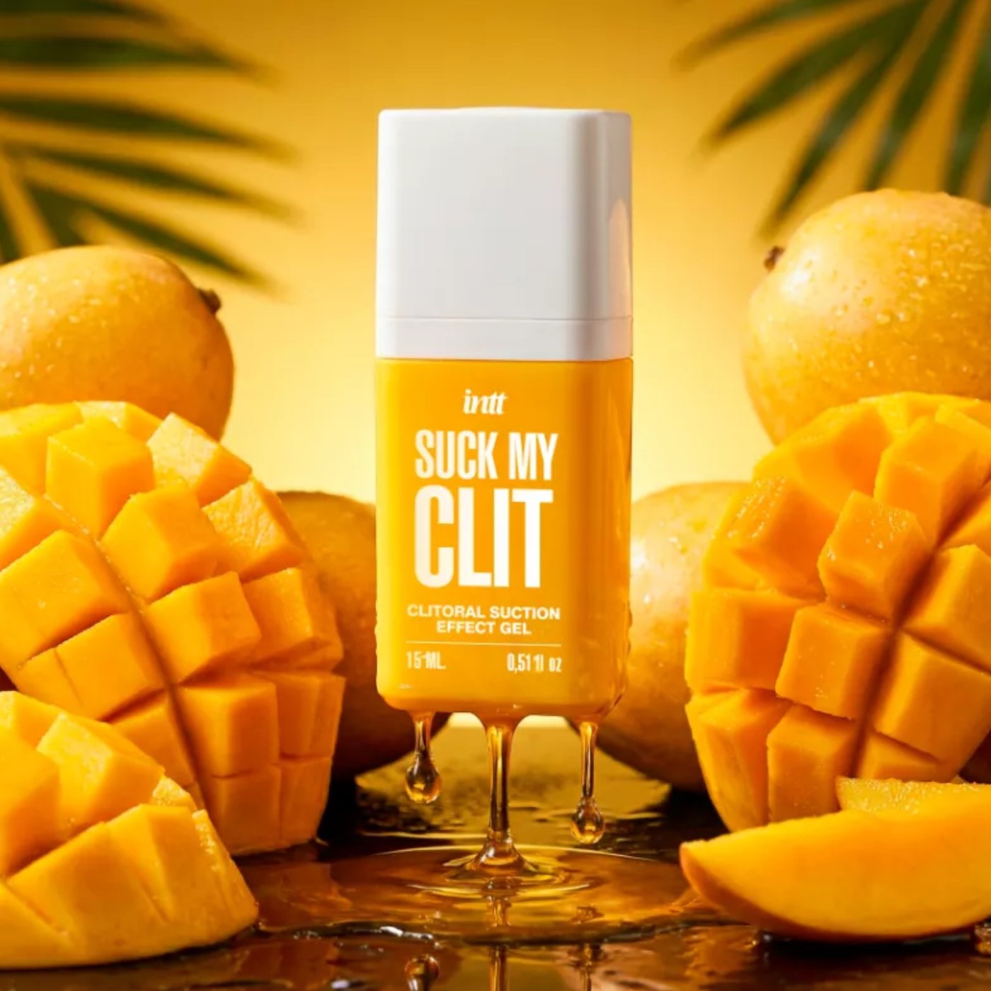 INTT Suck My Clit Stimulator Gel Tropical Mango 15ml