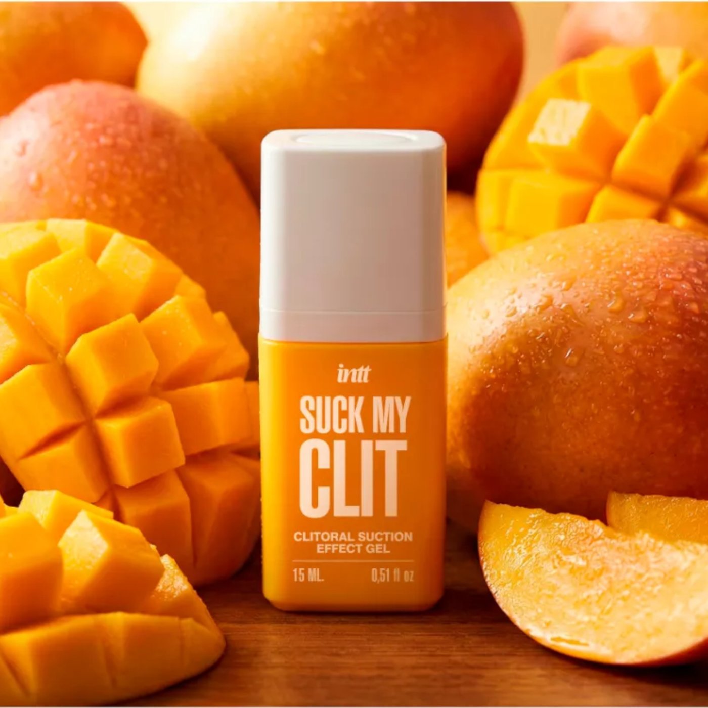 INTT Suck My Clit Stimulator Gel Tropical Mango 15ml