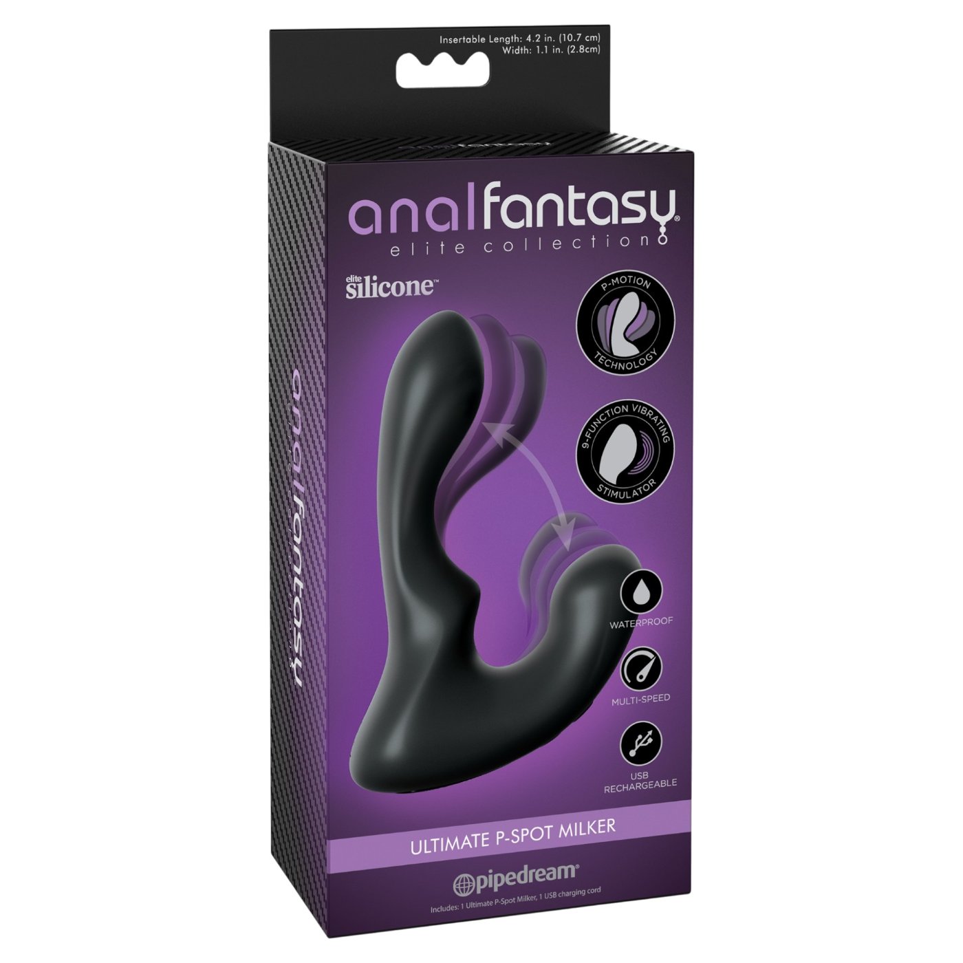 Anal Fantasy Elite Ultimate P-Spot Milker Vibrating Prostate Massager