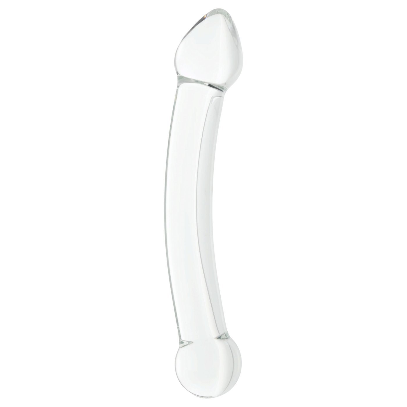 Clarity Celestial Purity Double Ended Glass Dildo 8 Inch