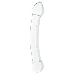 Clarity Celestial Purity Double Ended Glass Dildo 8 Inch