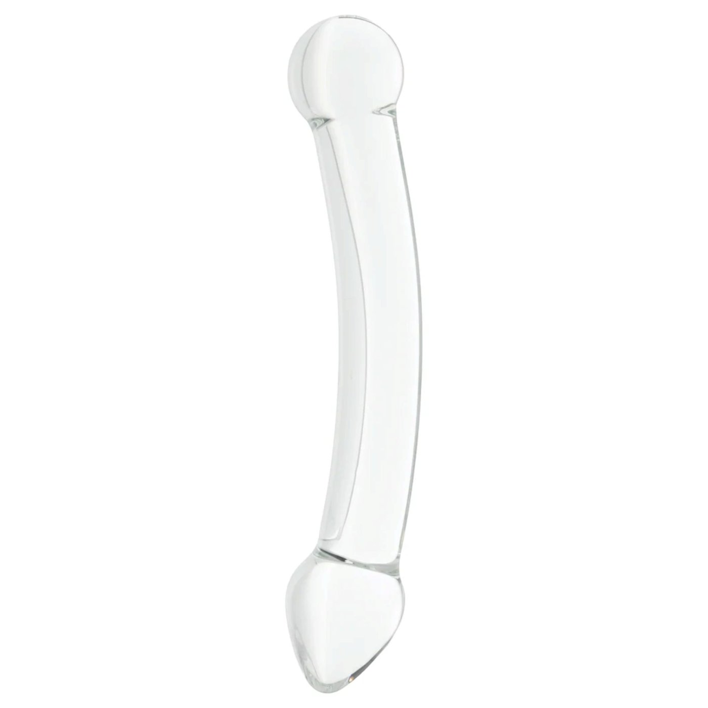 Clarity Celestial Purity Double Ended Glass Dildo 8 Inch