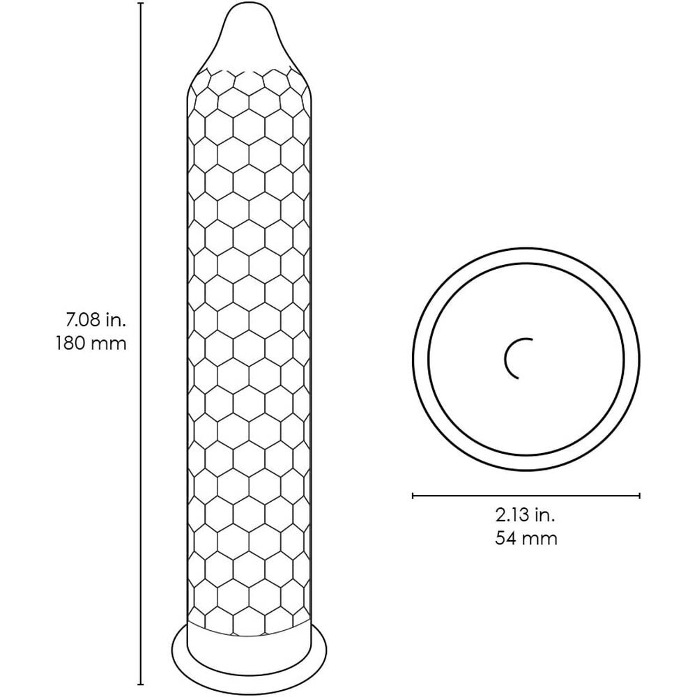 LELO Hex Original Condoms 3 Pack