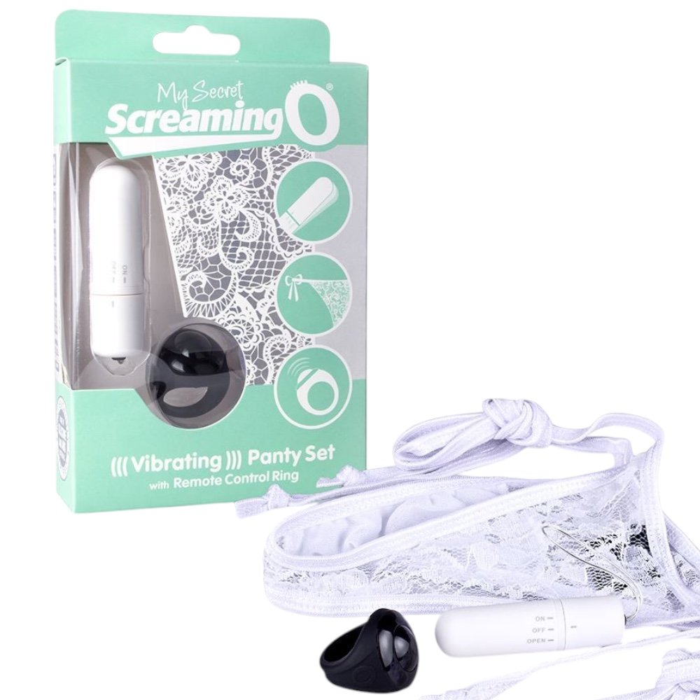 My Secret Screaming O Remote Control Panty Vibe White