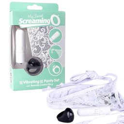 My Secret Screaming O Remote Control Panty Vibe White