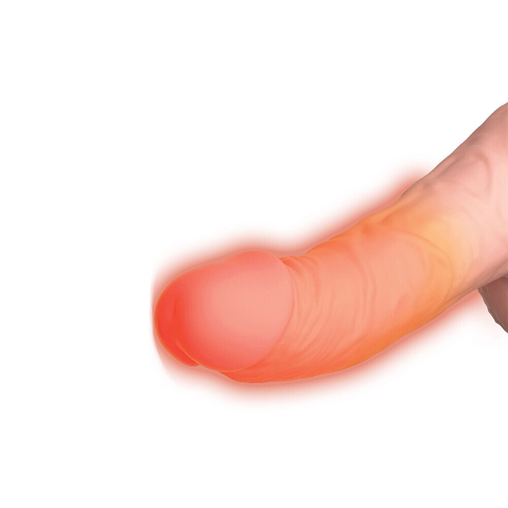 King Cock Thrusting Warming Realistic Vibrator 6.5 Inch