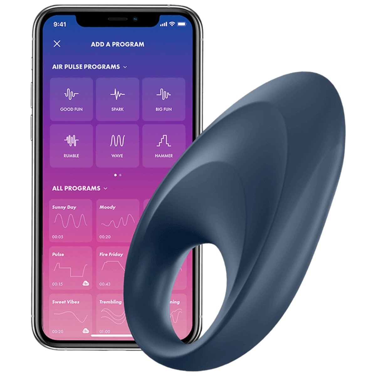 Satisfyer Mighty One App Controlled Vibrating Cock Ring