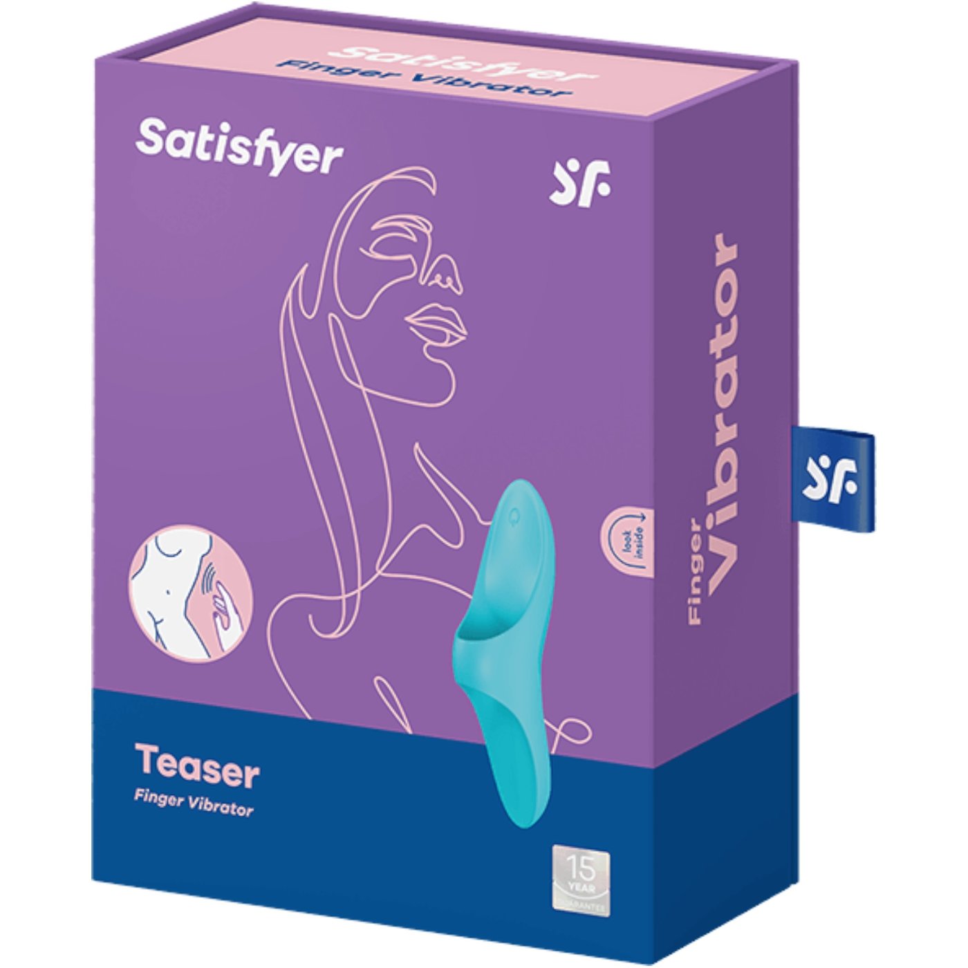 Satisfyer Teaser Silicone Rechargeable Finger Vibrator