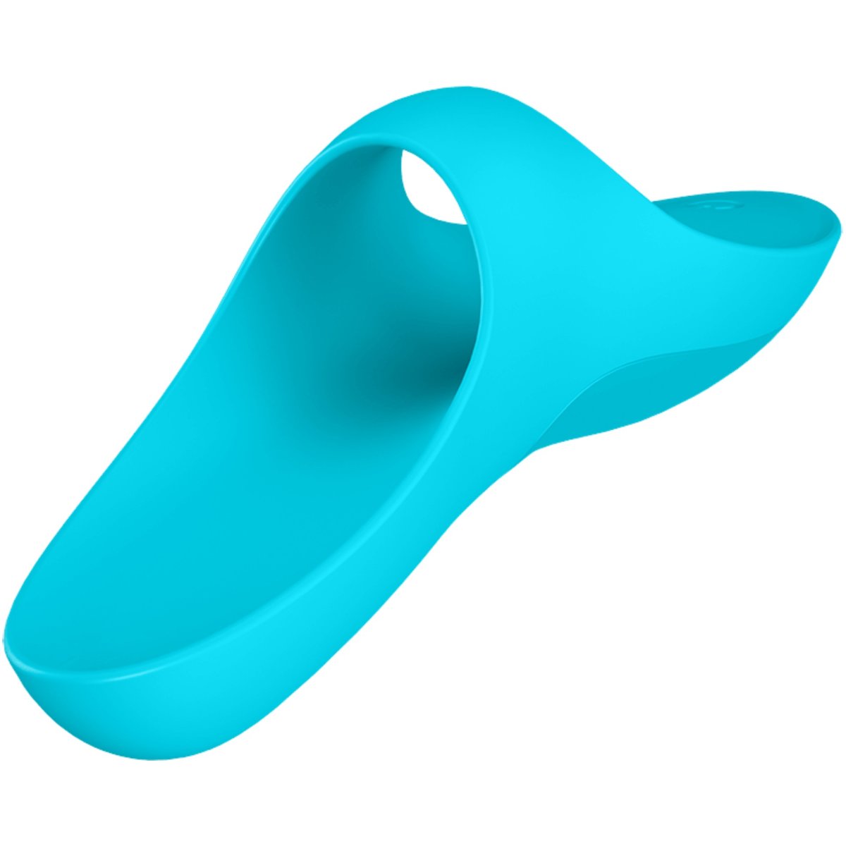 Satisfyer Teaser Silicone Rechargeable Finger Vibrator, Blue
