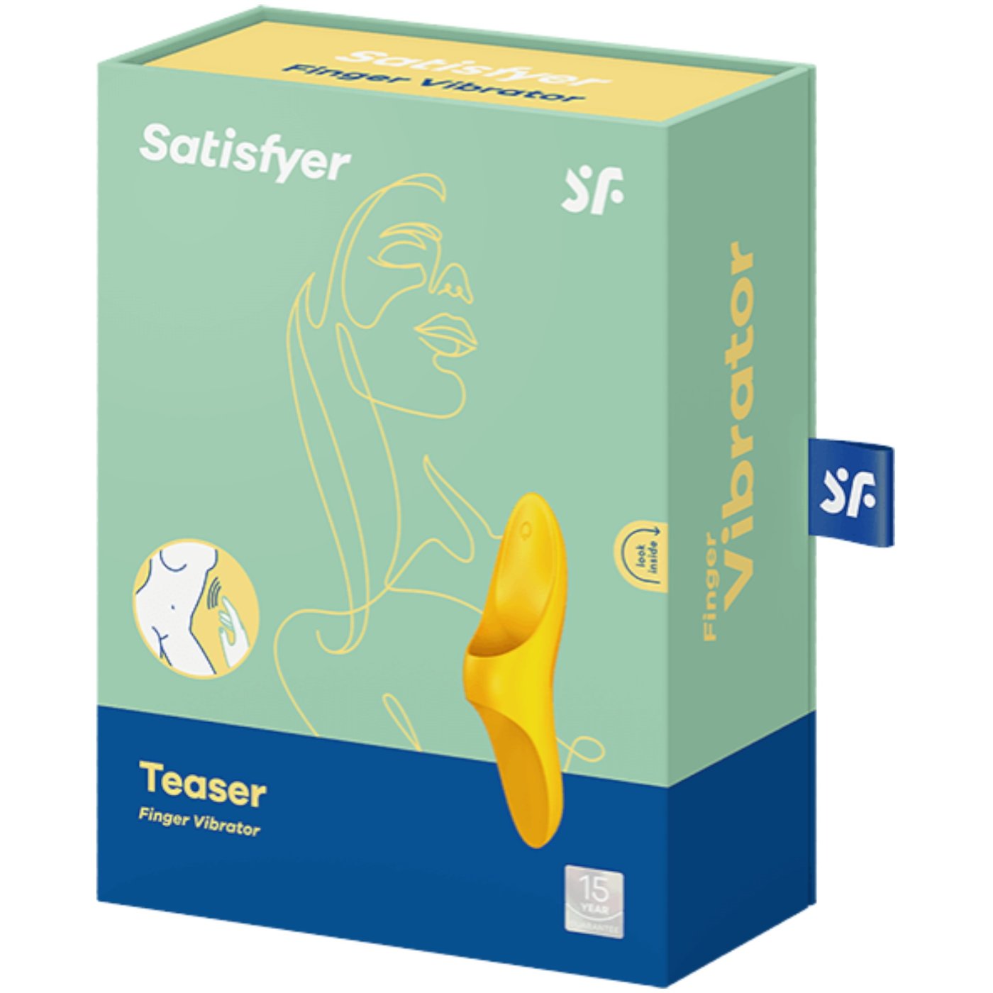 Satisfyer Teaser Silicone Rechargeable Finger Vibrator