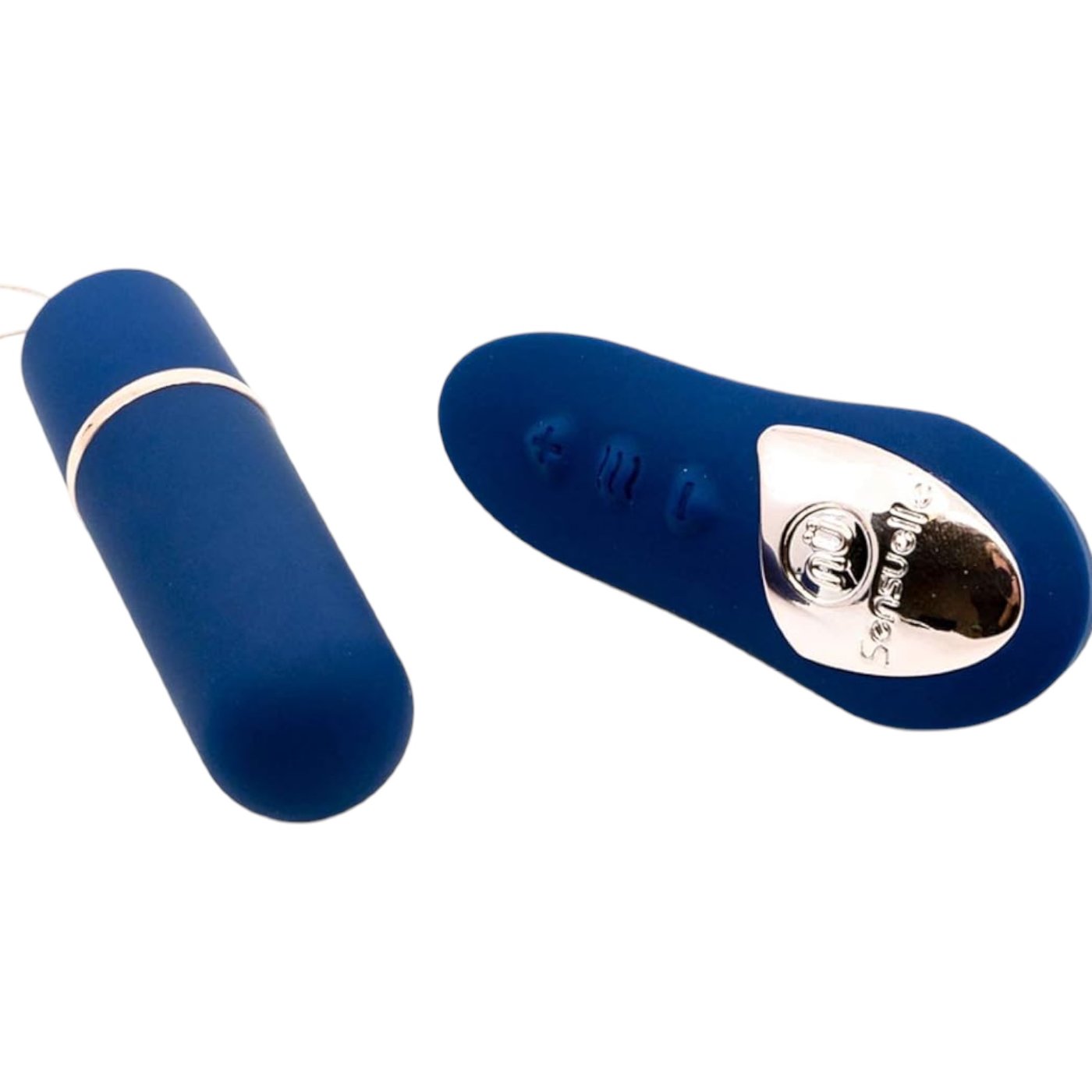 Nu Sensuelle Remote Control Bullet Plus Vibrator Navy Blue